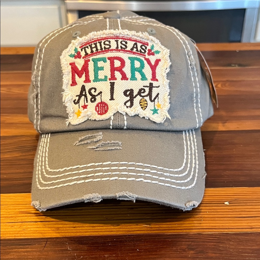 KBETHOS Gray Cap with Merry Patch